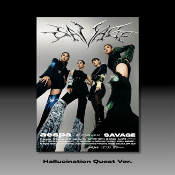 Aespa Mini Album Vol. 1 - Savage (Hallucination Quest Ver.)