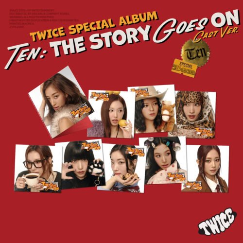TWICE - Special Album [TEN: The Story Goes On] (CAST Ver.) (Random Ver.)
