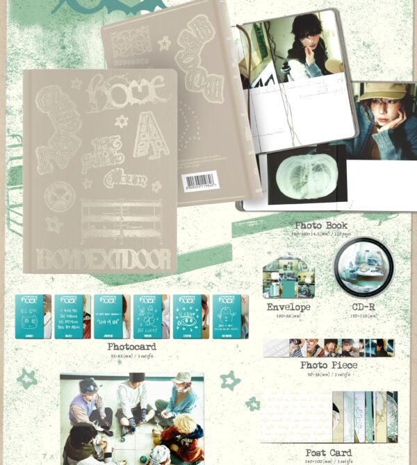 BOYNEXTDOOR - 1st Studio Album [HOME] (Random Ver.)