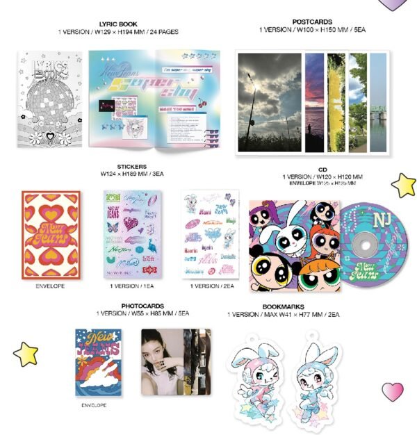 NewJeans - [NewJeans 2nd EP 'Get Up'] (THE POWERPUFF GIRLS X NJ Box ver.) (Random Ver.)