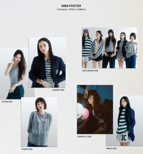 NewJeans - Double Single [How Sweet] (Standard ver.) (Random Ver.)