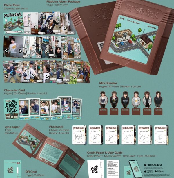 KickFlip - 4th Mini Album [My First Kick] (My First Quest Ver.) (Platform)