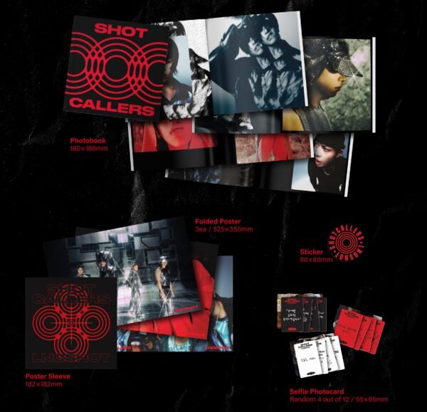 LNGSHOT - EP Album [SHOT CALLERS] (Standard Ver.)