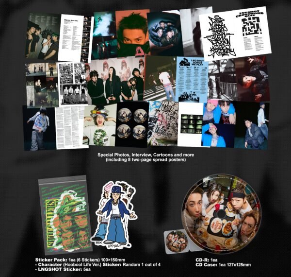 LNGSHOT - EP Album [SHOT CALLERS] (Magazine Ver.)