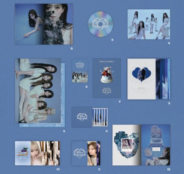NMIXX - 1st Album [Blue Valentine] (Random Ver.)