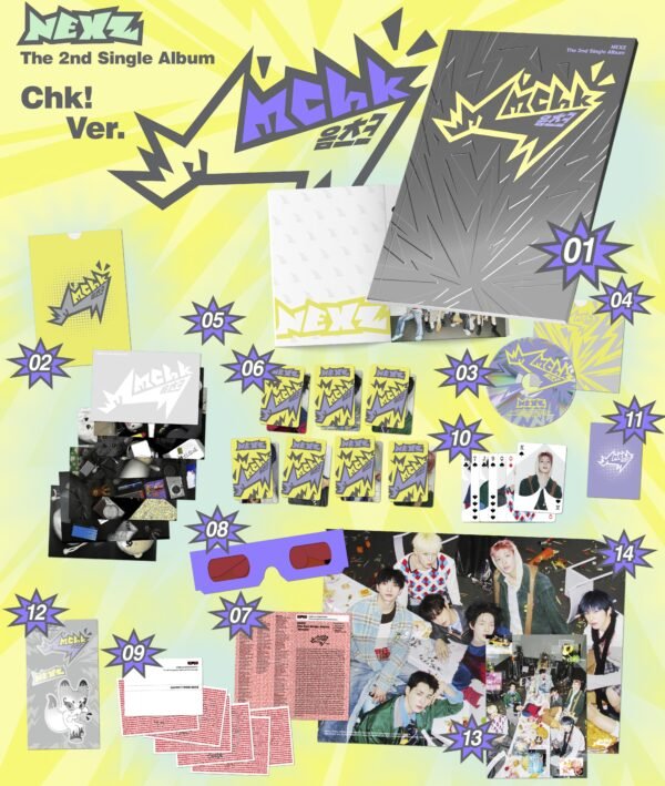 NEXZ - 2nd Single Album [Mmchk] (Random Ver.)