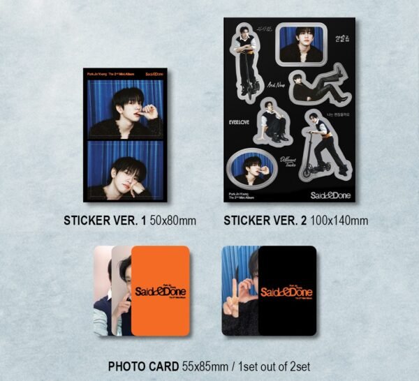 PARK JIN YOUNG - 2nd Mini Album [Said & Done] (Archive Ver.)