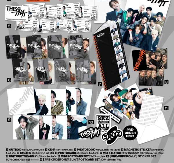 Stray Kids - 10th Mini Album [THIS & THAT] (Random Ver.)