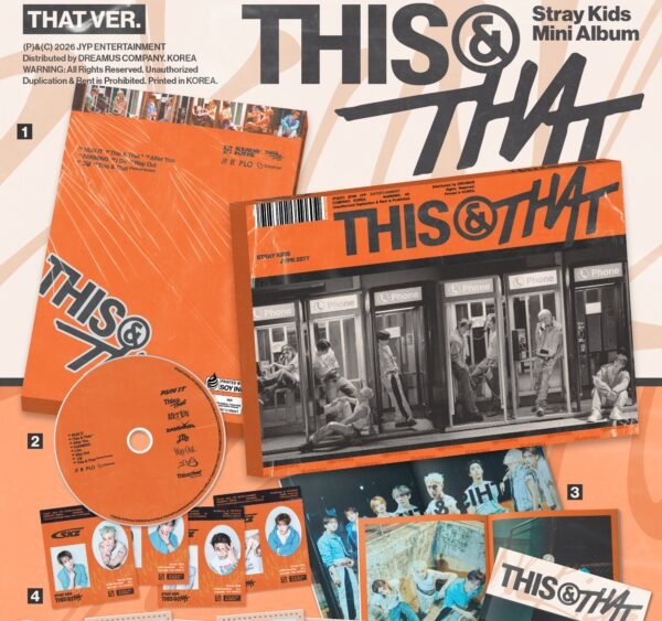 Stray Kids - 10th Mini Album [THIS & THAT] (Random Ver.)