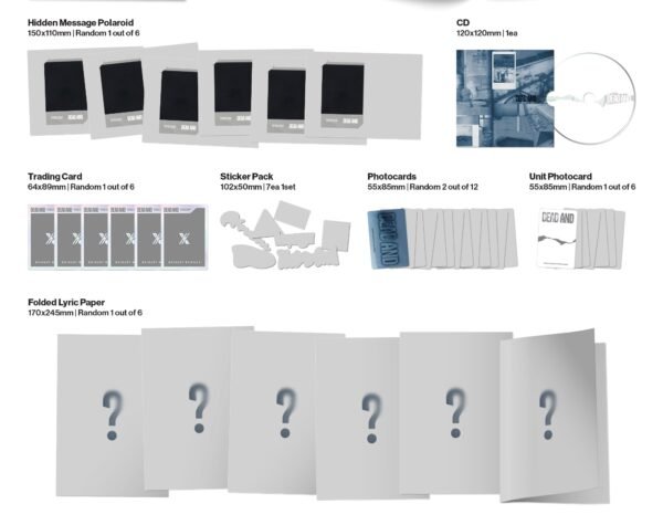 Xdinary Heroes - 8th Mini Album [DEAD AND] (Photobook Ver.) (Random Ver.)