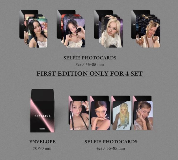 BLACKPINK 3rd MINI ALBUM [DEADLINE] SILVER Ver.